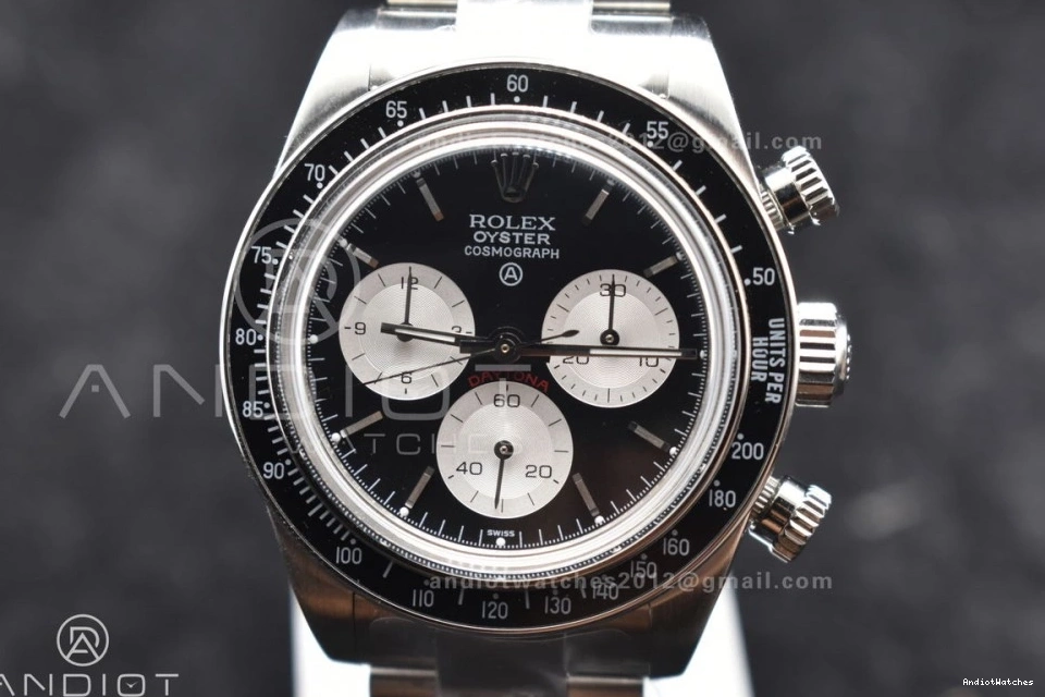 Bracelet 825 Comfortable on Black Daytona SS Best SS White A Edition Dial ADGF 0830